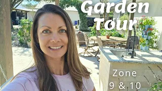 Vegetable Garden Tour | Zone 9 Zone 10 Florida Garden | February