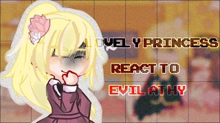 Lovely Princess reacts to Evil Athy / Evil Athy Au /Akio_Boo