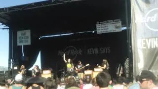 A Lot Like Birds (US) Live -  Vans Warped Tour 2014 Las Vegas