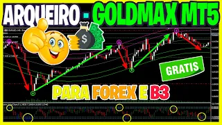 ARQUEIRO GoldMAX PARA METATRADER 5 (MT5) - FUNCIONA EM FOREX E TAMBÉM NA B3