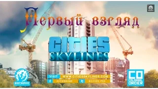 Cities skylines Первый взгляд