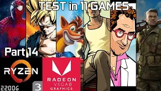 Test 11 Games with Ryzen 3 2200G Vega 8 & 8GB RAM [Part 14]