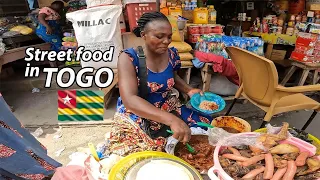Delicious Street Food in LOME, TOGO-WEST AFRICA !! The biggest Street Market in Lome, Asigame