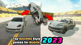 5 BeamNG-Style Car Games for Android & iOS with Damage Physics 2023