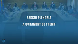 Sessió Plenària 1 de Juny del 2020