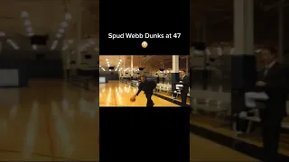 Spud webb can still dunk at 47