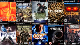 TOP 10 FPS Games for PS2 | Best First Person Shooters to PLAY on PlayStation 2