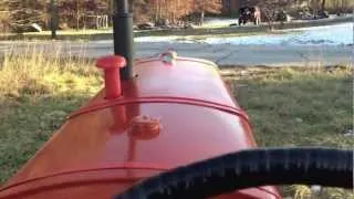 Driving a 1936 Allis Chalmers WC Unstyled