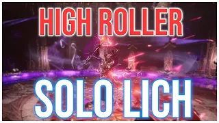 [Outdated] How to Solo High Roller Lich with Warlock | Dark and Darker