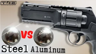 HDR 50 (11 joules) • Steel chrome VS Aluminum Balls by Homedefence-24