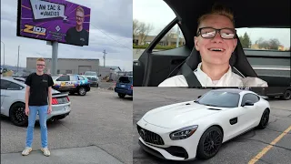 LAUNCH REACTION IN A 2020 AMG GT | I GOT PUT ON A BILLBOARD!!!