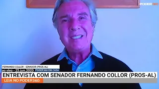 Poder360 em Casa: Fernando Collor diz que impeachment é instrumento político