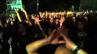 MACHINE HEAD - Davidian - Live in Bucharest Romania (30 June 2012) moshpit