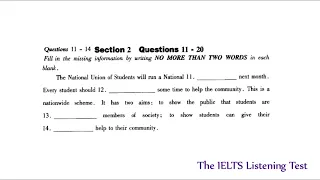 08 10 2017  IELTS LISTENING PRACTICE TEST 2017 WITH ANSWERS