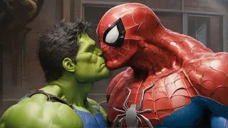 spiderHulk, Spiderman, Captain America, Ironman || Marvel - Avengers - Spider Fighter 3