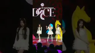 5 versions of Nmixx 'Dice' highnote