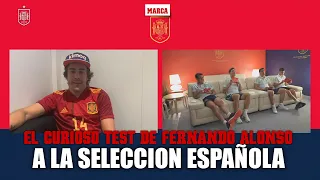 El curioso test de Fernando Alonso a Eric García, Pedri, Pau Torres y Gerard Moreno MARCA