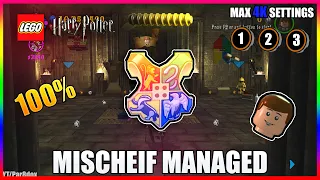 Mischeif Managed | Lego Harry Potter | ALL Collectables Walkthrough