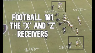 Football 101: The X/Z Wide Receivers + Number System