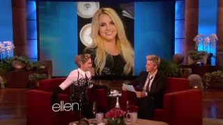 Madonna talks about Lady Gaga on Ellen.