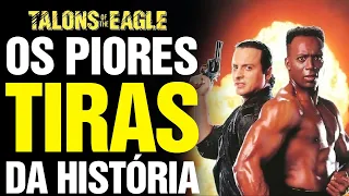 O filme "GARRAS DE ÁGUIA" tem TALARICAGEM e PERUCAS com SUPER BONDER! - Piores filmes da história