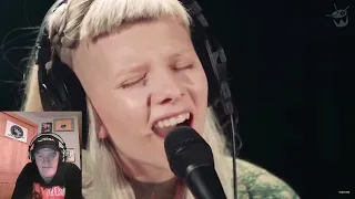 AURORA covers Massive Attack 'Teardrop' for Like A Version REACTION #reaction #aurorareaction