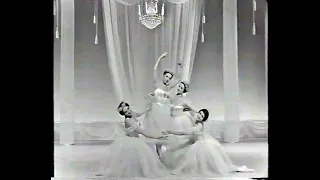 Pas de quatre with Carla Fracci, Margrethe Schanne, Josette Amiel, Kirsten Bundgaard, 1968