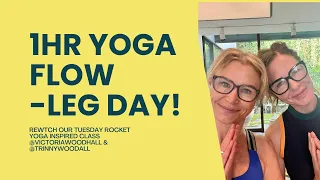 Rocket Yoga class - leg day!