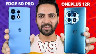 Moto Edge 50 Pro Vs OnePlus 12R Full Comparison - SHOCKING !