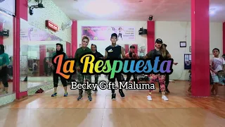 Becky G Ft. Maluma – La Respuesta | ZUMBA | FITNESS | D'one Studio Balikpapan