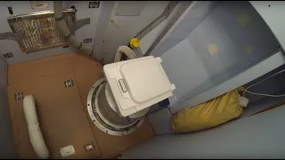 Space toilet