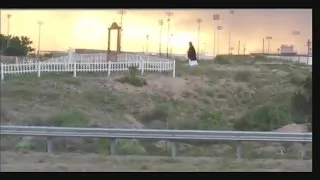 Raw Video: Grim Reaper visits ABQ Cemetery