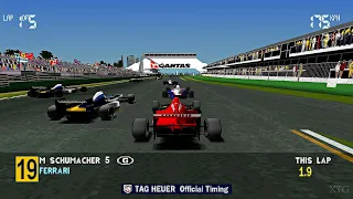 Formula 1 97 PS1 Gameplay HD (Beetle PSX HW)