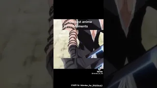 Ichigo catches Aizen's sword🤩(ANIME BADASS MOMENT PART7)