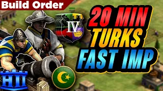 *IMP BY 20 MINUTES* Turks Fast Imperial Age Build Order Tutorial | AoE2