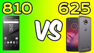 💥Snapdragon 810 vs Snapdragon 625 📱 Sony Xperia Z5 Premium vs Moto G5 Plus! 🔥 [4K]