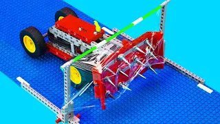 Testing Lego Weapon Car with Plastic Wrap - Lego Technic