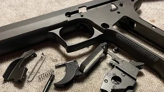 SIG Sauer P210 American Frame Detail Strip Part 1 of 2: Disassembly