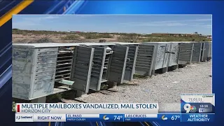 Multiple mailboxes vandalized in Horizon