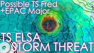 Possible Tropical Storm Fred and an Eastern Pacific Monster Hurricane Brewing - Hurricane Update