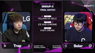 [2020 GSL S2] Ro.16 Group C Match5 Solar vs Trap