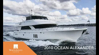 80' (24.38m) Ocean Alexander Yacht PRES DU SOLEIL Sold by Worth Avenue Yachts
