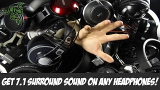How to Get Free 7.1 Surround Sound On Any Stereo Headphones
