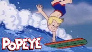 Aventura De Surfe De Popeye! | Popeye & Filho