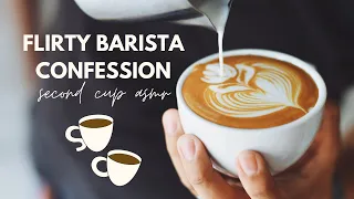 Flirty Barista Confession - ASMR | Girlfriend Roleplay | Strangers to Lovers | F4A