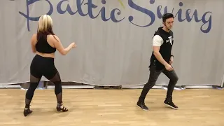 Jordan & Tatiana, Baltic Swing 2018, Blues class