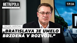 Vašečka: Slovensko je krajina 20. storočia, Bratislava je už v 21. storočí