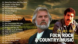 Jim Croce, Kenny Rogers, John Denver, Cat Stevens - Folk Rock And Country Music