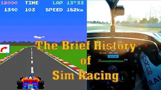 The Brief History of Sim Racing - From Pixels to Precision