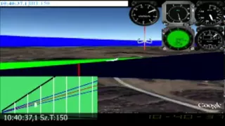 Symulacja ostatnich sekund lotu Tu-154M - animacja MAK